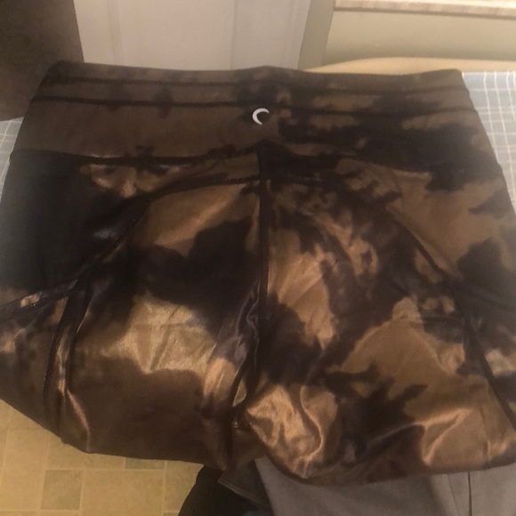 Zyia Hendrix Active Metallic 7/8 Luxe Leggings Sz 14-16 - Picture 6 of 16